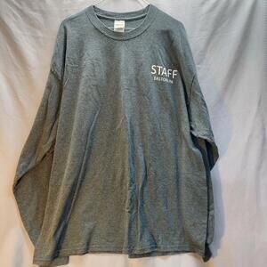 Crayola Easton PA Staff Long Sleeve Tshirt‎ Grey Size 2XL